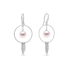 Náušnice ružové sa Swarovski Elements Eden KWRD581812R Rosaline