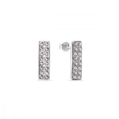 Náušnice čiré se Swarovski Elements Radiance KFMP1C Krystal