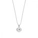 Náhrdelník čirý se Swarovski Elements Punct NC1088SS18C Krystal