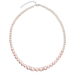 Perlový náhrdelník so Swarovski Elements 32036.3 Rosaline
