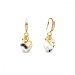 Náušnice čiré se Swarovski Elements Bliss KWCGMIX2808C Krystal
