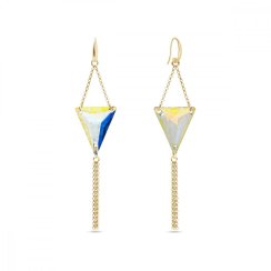 Náušnice duhové se Swarovski Elements Trident KWG327118AB