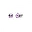 Náušnice fialové Rivoli se Swarovski Elements Sweet Candy Studs K1122SS29V violet 6 mm