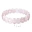 Náramek s minerálními kameny růženín 43057.3