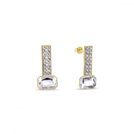 Náušnice číre so Swarovski Elements Royal Wand KGFM2602CC Krystal
