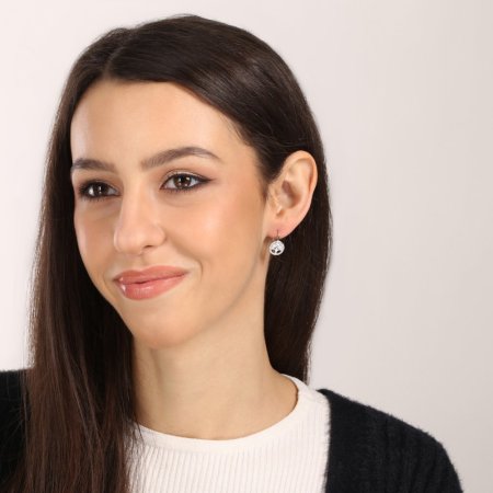 Strieborné náušnice strom života 11602.3 multi