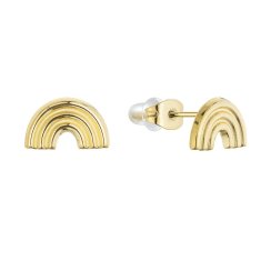 Náušnice oceľové dúhy 41010.1