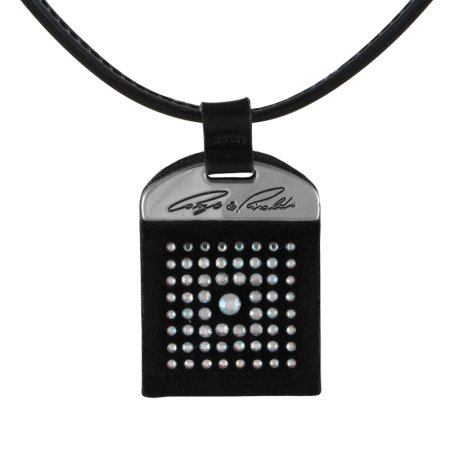 Kožený náhrdelník Cango & Rinaldi sa Swarovski Elements AB
