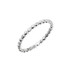 Strieborný prsteň vzorovaný so zirkónikmi 15005.1 crystal