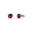 Náušnice červené so Swarovski Elements Tiny Bonbon Studs KR1122SS29SC Scarlet 6 mm