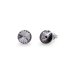 Náušnice Rivoli so Swarovski Elements Sweet Candy Studs K1122SS47SN Silver Night 10 mm
