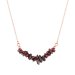 Náhrdelník s kamenem garnet 42037.3 ocel
