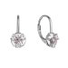 Strieborné náušnice so zirkónmi 11508.1 crystal