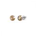 Náušnice Rivoli so Swarovski Elements Sweet Candy Studs K1122SS29GS golden shadow 6 mm