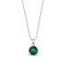 Náhrdelník zelený se Swarovski Elements Ronda NP1088SS39EM Emerald