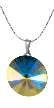 Náhrdelník Rivoli sa Swarovski Elements AB 18 mm
