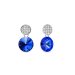 Náušnice Rivoli sa Swarovski Elements canditi KC1122SS47SA Sapphire
