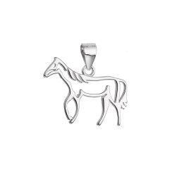 Strieborný prívesok kôň 64035