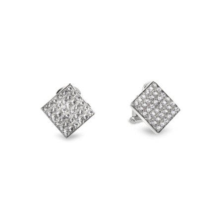 Náušnice čiré se Swarovski Elements Kingdom Karo KLFMK6C Krystal