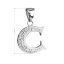 Prívesok so Swarovski Elements písmeno C 34102.1 Kryštál