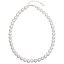Náhrdelník se Swarovski Elements 32011.1 Bílá