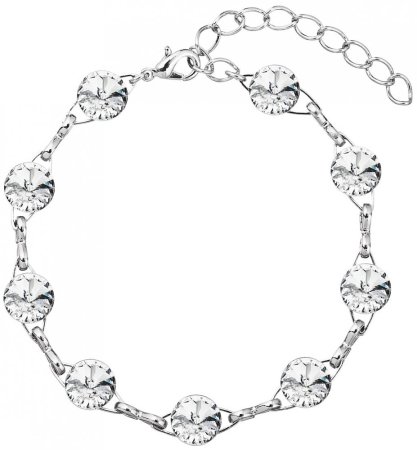 Náramek Rivoli se Swarovski Elements Krystal 8 mm