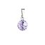 Přívěsek Rivoli se Swarovski Elements Violet 8 mm