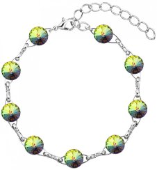 Náramok Rivoli so Swarovski Elements Vitrail Medium 8 mm