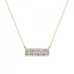 Náhrdelník číry so Swarovski Elements Radiance NGFMP2C Krystal