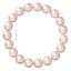 Perlový náramok ružový 56010.3 rose
