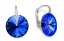 Náušnice modré Rivoli se Swarovski Elements Sweet Candy K112212SA Sapphire 12 mm