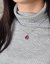 Strieborný prívesok s kryštálom Swarovski ružový ovál 34245.3 Rose