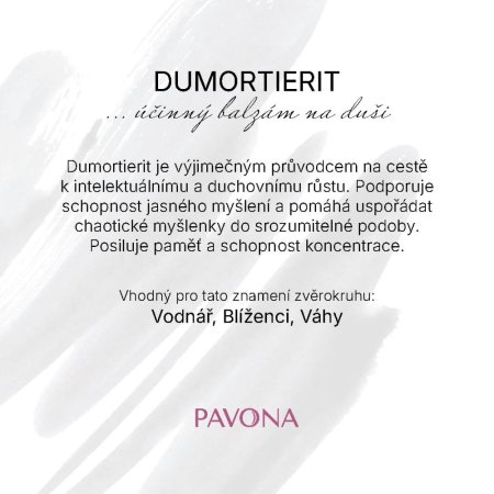 Náramek s minerálními kameny dumortierit 43058.3