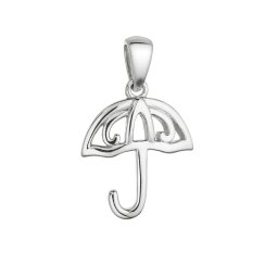 Strieborný prívesok dáždnik 64080