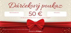 Elektronický darčekový poukaz v hodnote 50 €