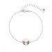 Náramok šedý sa Swarovski Elements Candy B1122SS47SS Silver Shade