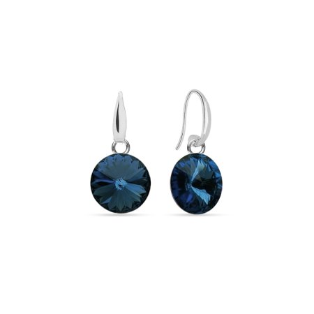 Náušnice Rivoli sa Swarovski Elements Candy KW112212M Montana 10 mm