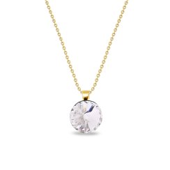 Náhrdelník se Swarovski Elements Candy Gold NG112212C Krystal