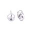 Náušnice biele Rivoli sa Swarovski Elements Sweet Candy K112212C Krystal 12 mm