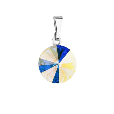 Přívěsek Rivoli se Swarovski Elements Krystal AB 12 mm