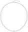 Perlový náhrdelník bílý s křišťály Preciosa 32063.1