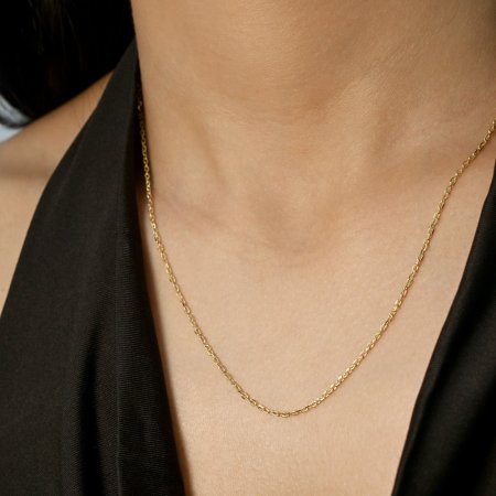 Zlatý 14kt řetízek 90A00019 ANKER