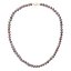Perlový náhrdelník z říčních perel se zapínáním ze 14 karátového zlata 922001.3/9268A dk.peacock
