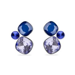 Náušnice se Swarovski Elements PARAISO K4470MIX1PL Provence Lavender