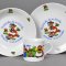 Porcelánová dětská jídelní souprava 3dílná "Budulínek"