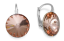 Náušnice růžovo oranžové Rivoli se Swarovski Elements Sweet Candy K112212VR Vintage Rose 12 mm