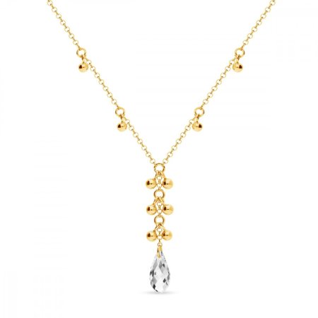 Náhrdelník číry sa Swarovski Elements Triumph NGROLO6010C Krystal