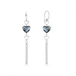 Náušnice modré sa Swarovski Elements Soul KWS280810DB Denim Blue