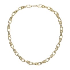 Masivní náhrdelník pozlacený 72087