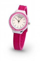 Dámske ružové hodinky GLIMMER so Swarovski Elements ZT30FR